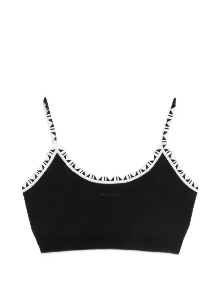 Ošišano top Versace crna