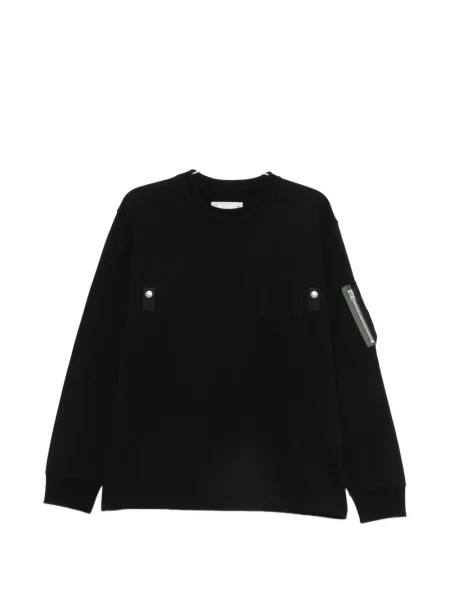 Lung pulover Sacai negru