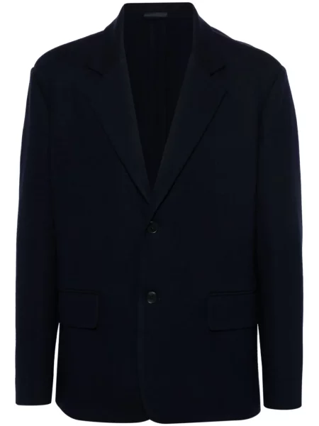 Geacă Lanvin de lână albastru