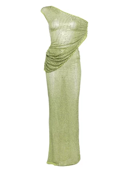 Rochie Christopher Esber de costum verde