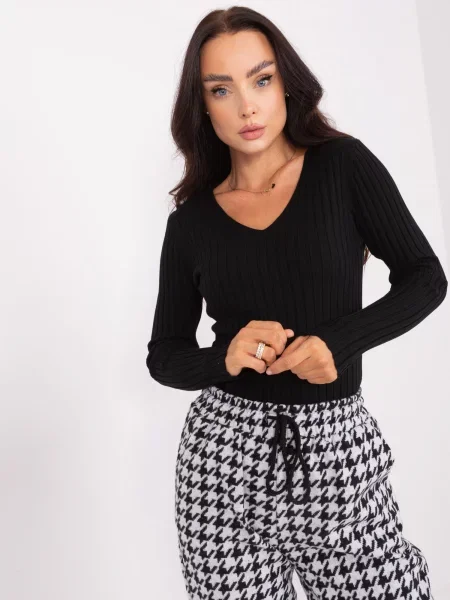 Pulover Fashionhunters negru