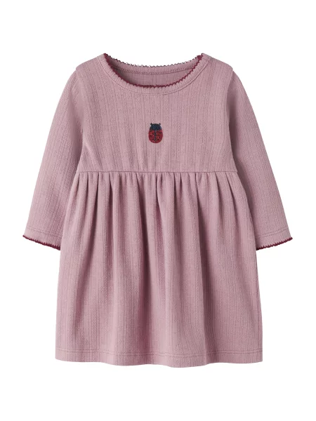 NAME IT Rochie NBFKirsa mauve merlot roșu