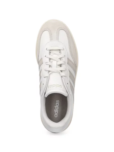 Lung papuci Adidas cu mâneci lungi cu dungi albastru