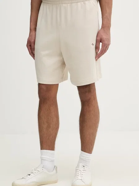 Calvin Klein Jeans σορτς Ανδρικά μπεζ