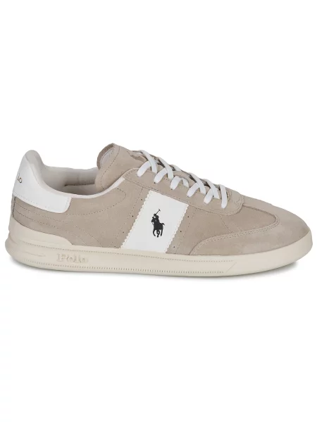 Polo Ralph Lauren Niske tenisice bež / vuneno bijela