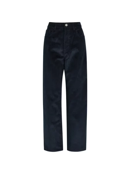Pantaloni Róhe de catifea cord albastru