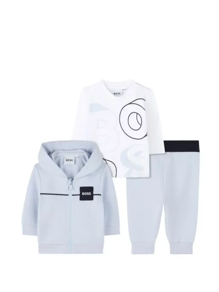 Komplet dresowy dziecięcy Bosswear biały