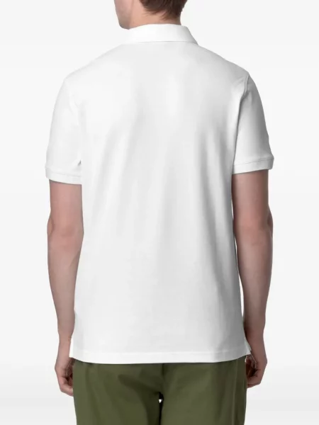 Polo K-way cu broderie alb