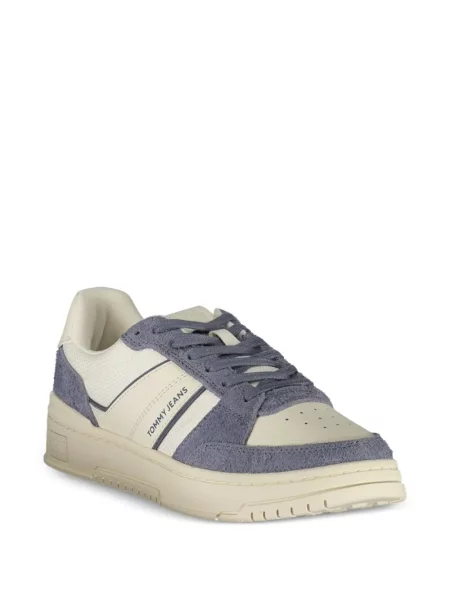 Sneakerși Tommy Jeans din piele de căprioară