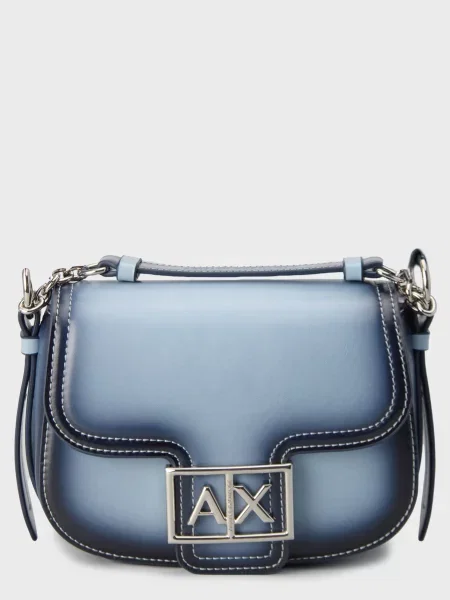 Сумка Armani Exchange блакитна