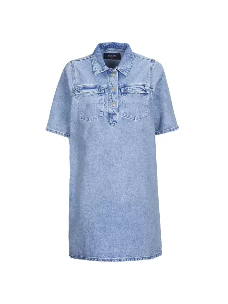 Mini obleka Noisy May modra