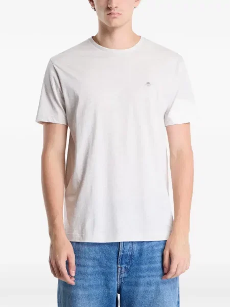 Tricou Gant cu broderie