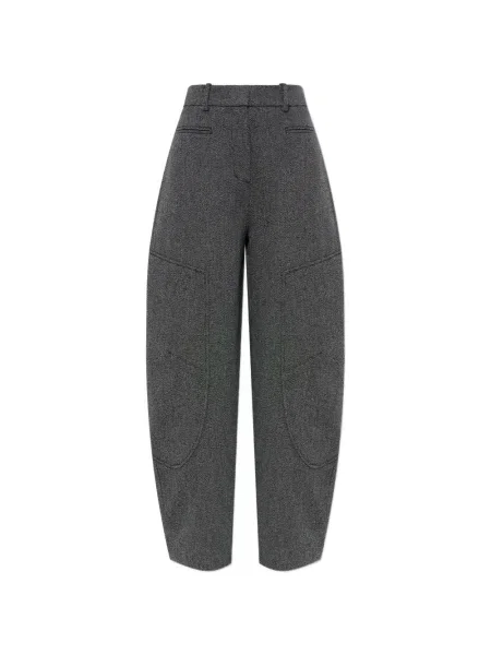Pantaloni Ganni gri