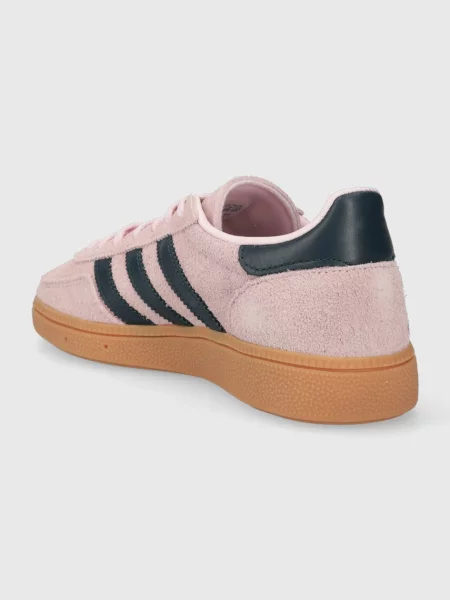 Adidas Originals sneakers din piele întoarsă HANDBALL SPEZIAL roz