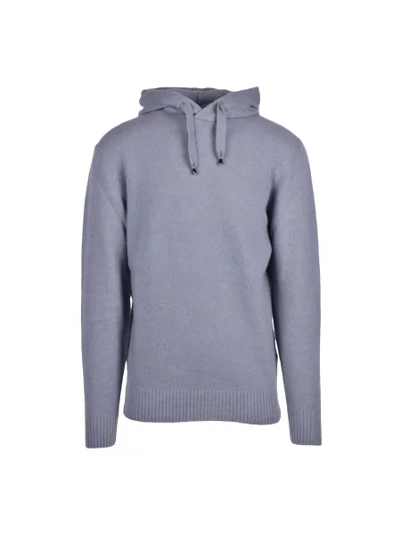 Bluza Filippo De Laurentiis wełniana niebieska