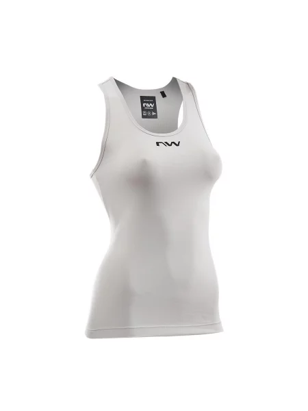 Koszulka rowerowa dla kobiet NORTHWAVE Essence Tank szary