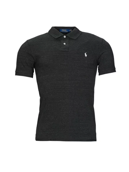 Polo Ralph Lauren Polo majica Classics Slim Fit siva