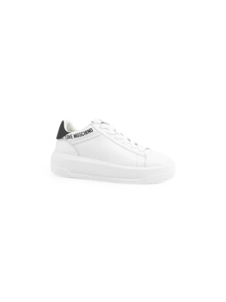 Sneakersy Love Moschino skórzane białe