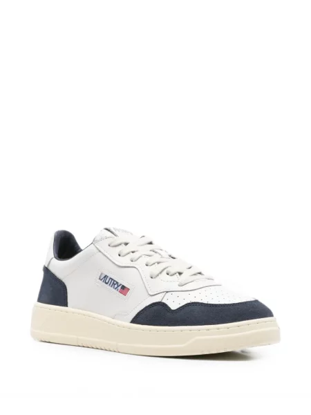 Sneakerși Autry din piele alb