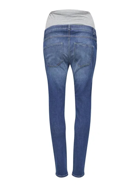 Only Maternity Jeans Rose albastru denim gri