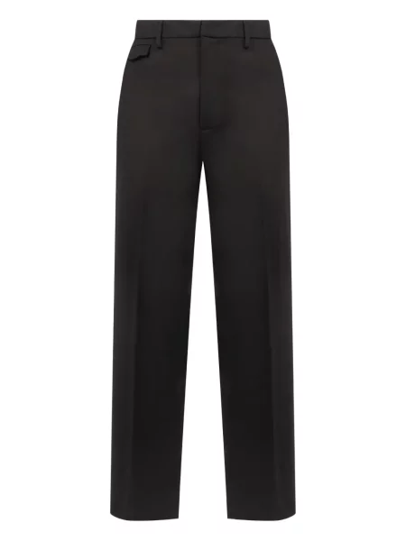 Pantaloni Dondup de lână negru