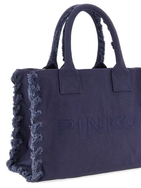 Geantă shopper Pinko albastru