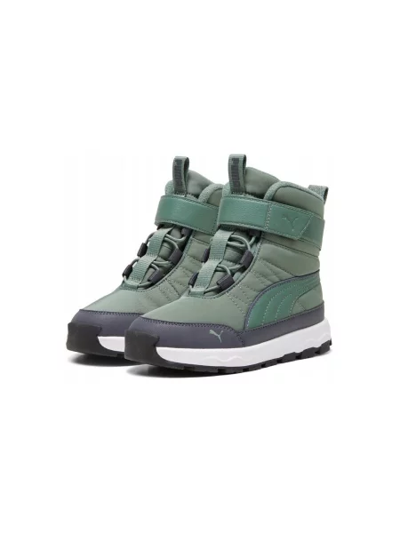 Botine copii Puma verde