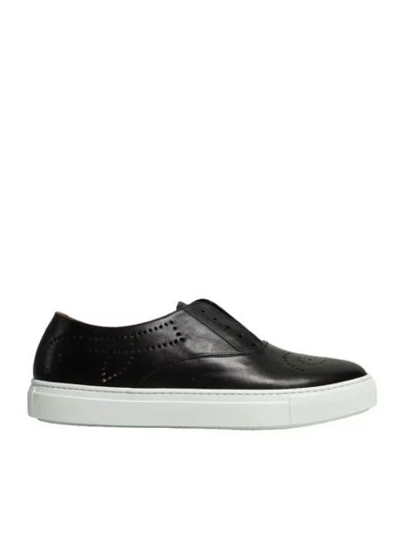 Sneakersy Fratelli Rossetti skórzane czarne