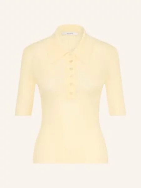 Gestuz Dzianinowa Koszulka Polo Gzclene gelb