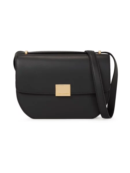 Torebka crossbody Karl Lagerfeld skórzana czarna
