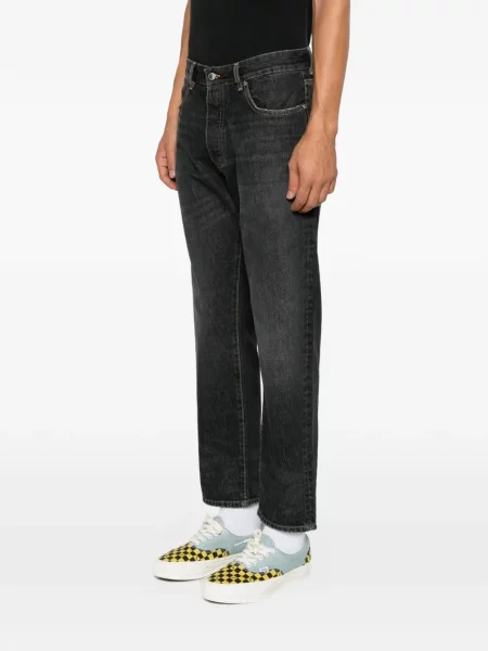 Blugi Icon Denim zdrențuiți negru