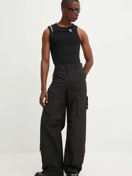 Брюки карго Heliot Emil черные