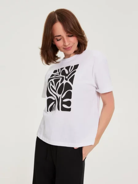 Tricou Marisse alb