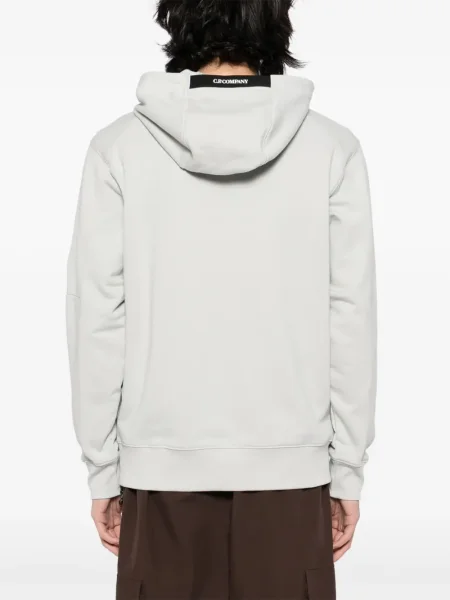 Hanorac cu glugă C.p. Company din fleece gri