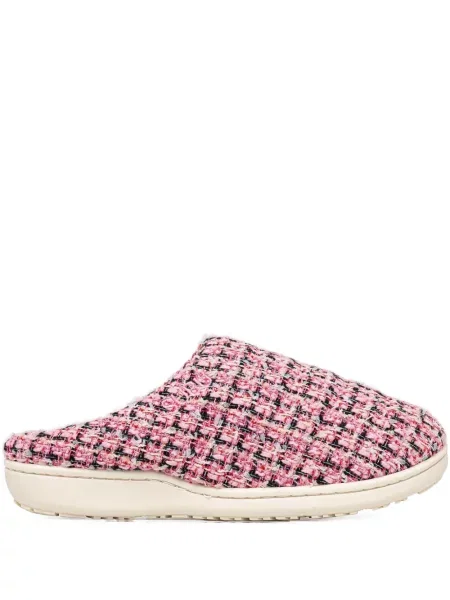 Papuci de casă Subu din tweed roz