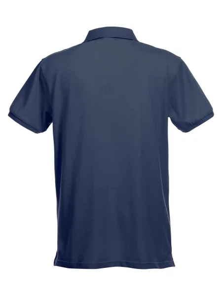 Clique Stretch Premium Polo – wysokiej jakości elastyczne – dark navy niebieska
