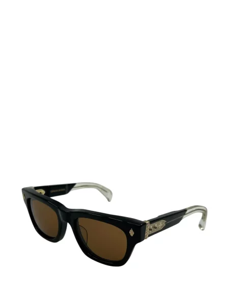Ochelari de soare Chrome Hearts cu motiv cu inimi negru