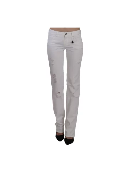 Jeansy Costume National białe