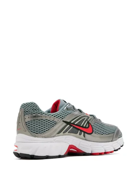 Бягане чехли Nike на платформе бродирани оранжево