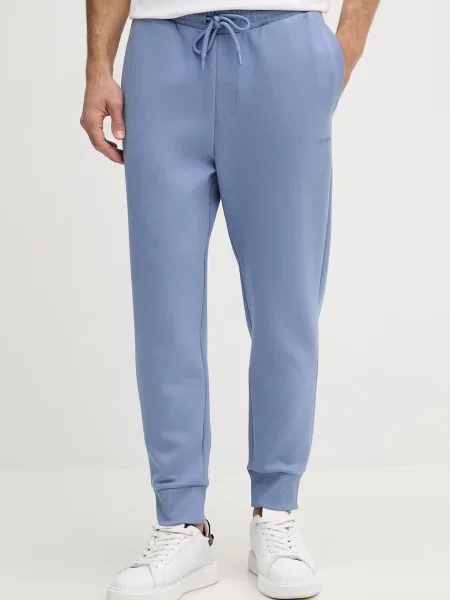 BOSS GREEN Pantaloni de trening Hadiko albastru