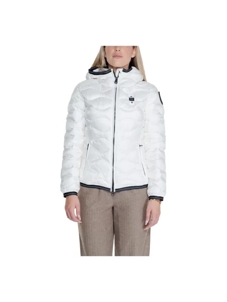 Kurtka puchowa Blauer z kapturem czarna