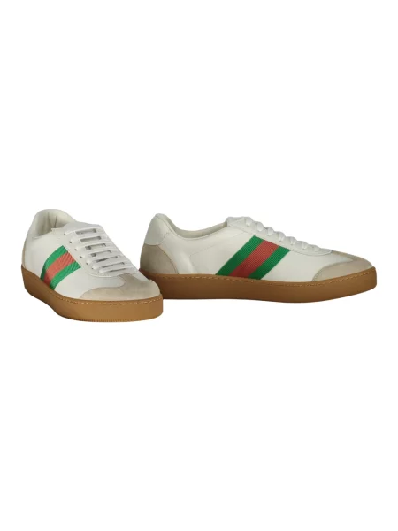 Sneakersy Gucci skórzane klasyczne białe