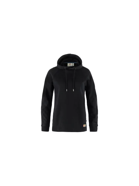 Fjällräven Vardag Hoodie W Kobiety Bluzy i bluzy z kapturem Fjällräven Size: XS czarny