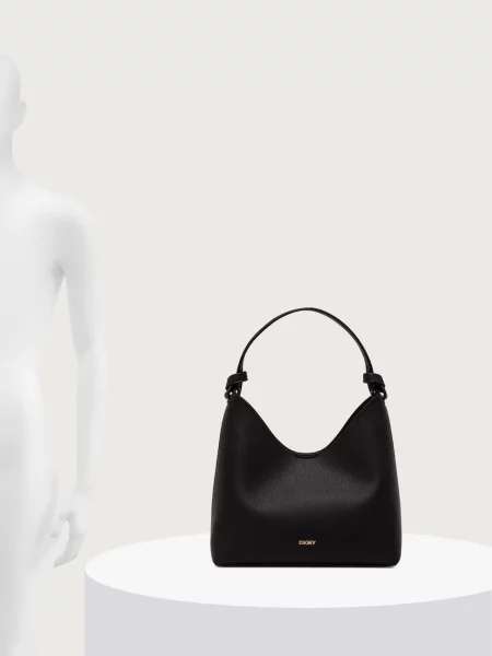 Кожаная сумка шоппер Dkny