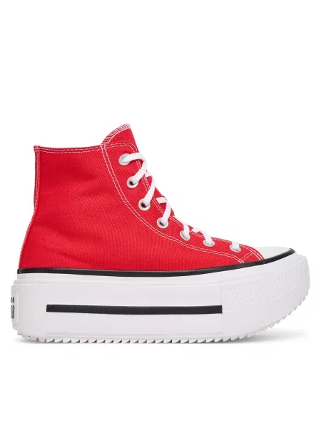 Sneakers Converse Chuck Taylor All Star Lift Double Stack κόκκινο