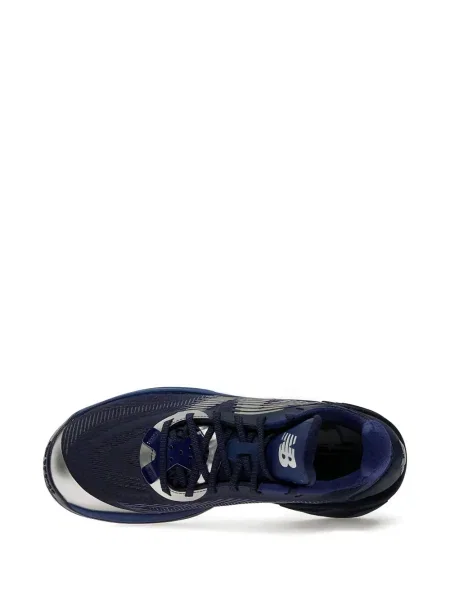 Велурени маратонки New Balance Fresh Foam с връзки синьо