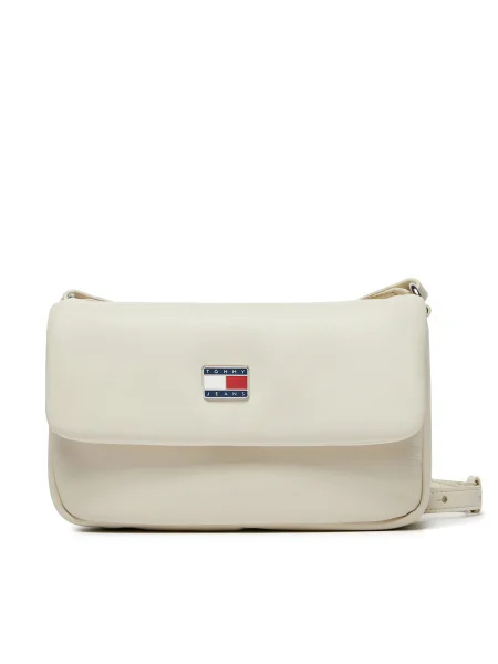 Geantă de mână Tommy Jeans bej