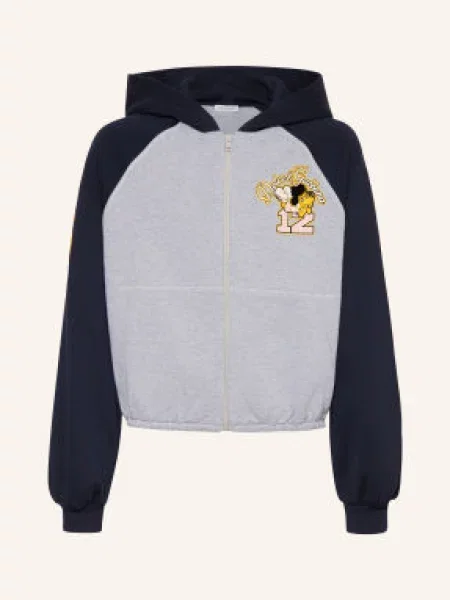 Dolce & Gabbana Mikina tmavě modrá / světle / žlutá šedá