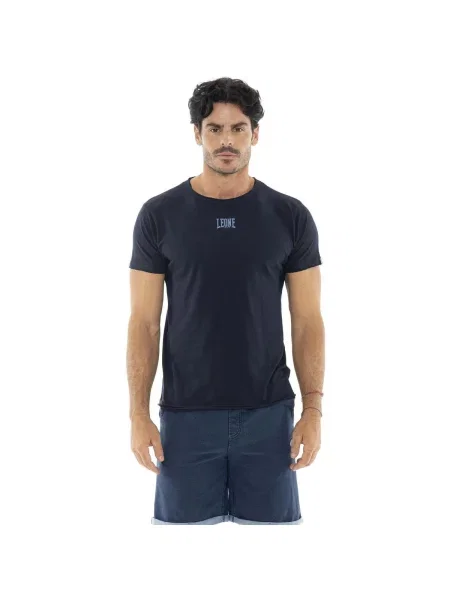 Scurt tricou Leone 1947 cu mâneci scurte albastru