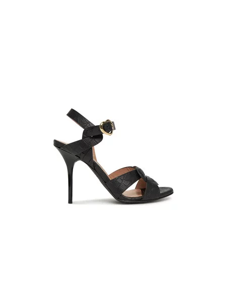 Sandály LOVE MOSCHINO černé